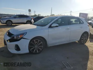 2018 Hyundai Elantra GT with VIN KMHH35LE7JU022226, listed as a Copart auction lot 75251274 with 46,283 mi miles and Salvage Title. Bid and sale history available at carsss.com. Image 1.