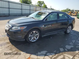 2010 Ford Taurus Limited with VIN 1FAHP2FW3AG164556, listed as a Copart auction lot 62024345 with 153,320 mi miles and Salvage title. Bid and sale history available at DreamBid. Image 1.