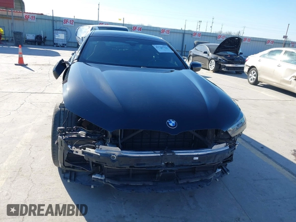 2023 BMW 8 Series 840i with VIN WBAGV4C08PCL51151, listed as a IAAI auction lot 41744313 with 30,457 mi miles. Bid and sale history available at carsss.com. Image 13.