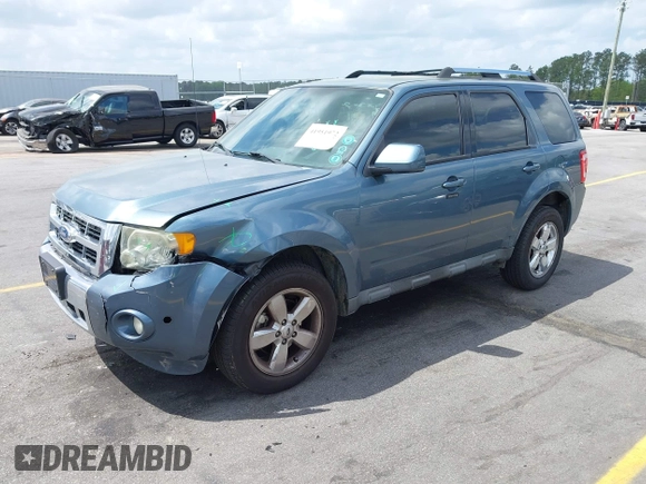 2011 Ford Escape Limited with VIN 1FMCU0E78BKB28559, listed as a IAAI auction lot 41951972 with 213,913 mi miles. Bid and sale history available at carsss.com. Image 2.