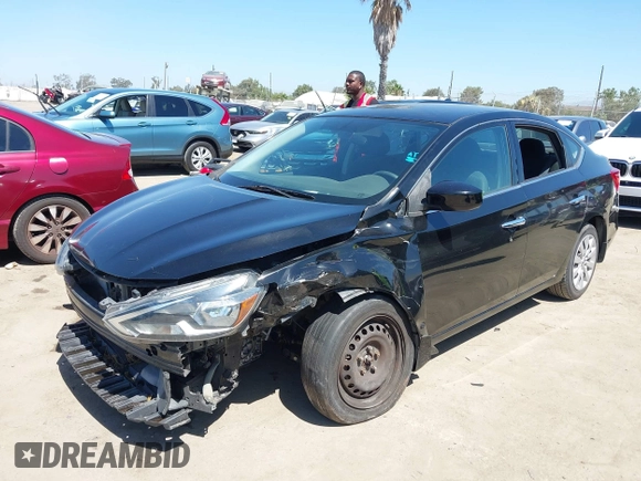 2017 Nissan Sentra SV with VIN 3N1AB7AP6HY277663, listed as a IAAI auction lot 42517458 with 70,413 mi miles and . Bid and sale history available at DreamBid. Image 2.