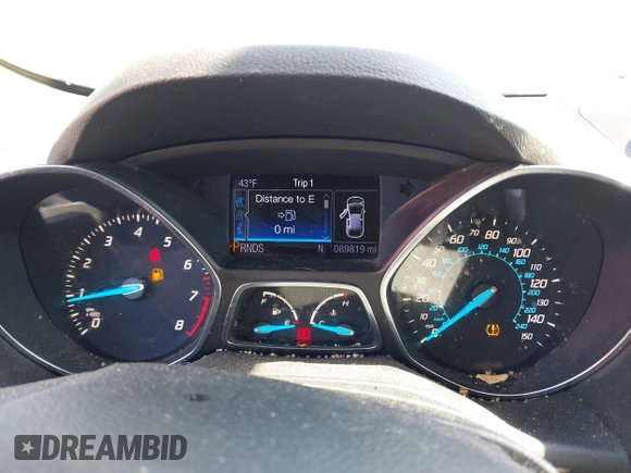 2013 Ford Escape SEL with VIN 1FMCU9H98DUB89046, listed as a IAAI auction lot 41794795 with 89,819 mi miles and . Bid and sale history available at DreamBid. Image 7.