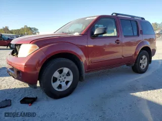 2006 Nissan Pathfinder SE with VIN 5N1AR18W16C606256, listed as a Copart auction lot 73560664 with 176,954 mi miles and Salvage Title. Bid and sale history available at carsss.com. Image 1.