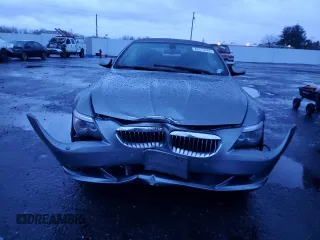 2009 BMW 6 Series 650i with VIN WBAEB53509C224236, listed as a Copart auction lot 86313444 with 82,024 mi miles and Salvage Title. Bid and sale history available at carsss.com. Image 5.