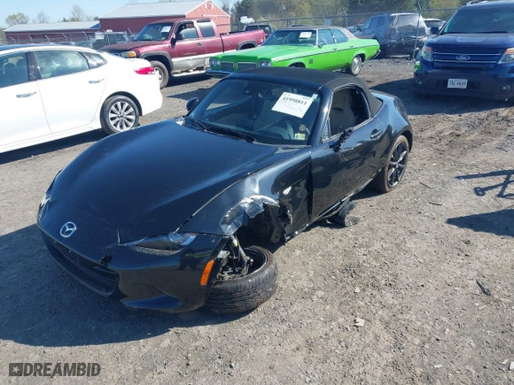2016 Mazda MX-5 Miata Grand Touring with VIN JM1NDAD73G0115029, listed as a IAAI auction lot 41998811 with 119,553 mi miles. Bid and sale history available at carsss.com. Image 18.