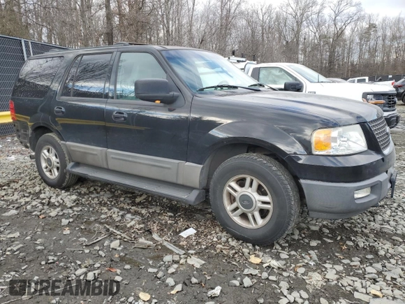 2003 Ford Expedition XLT Value with VIN 1FMPU16W03LA53090, listed as a Copart auction lot 45536955 with 139,944 mi miles and Salvage Title. Bid and sale history available at carsss.com. Image 4.