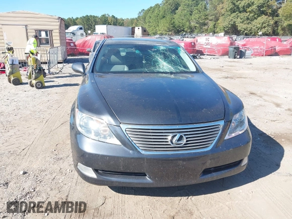 2009 Lexus LS 460 with VIN JTHCL46FX95002294, listed as a IAAI auction lot 40638639 with 227,657 mi miles and . Bid and sale history available at DreamBid. Image 12.