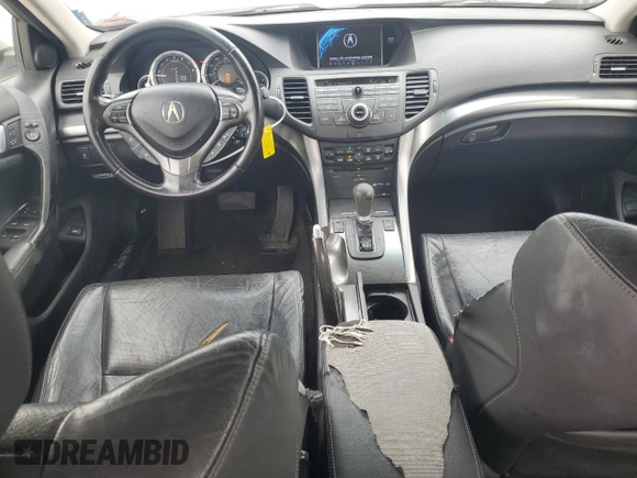 2012 Acura TSX Technology with VIN JH4CU2F63CC000665, listed as a Copart auction lot 55163745 with 234,814 mi miles and Salvage title. Bid and sale history available at DreamBid. Image 8.