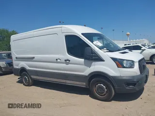 2021 Ford Transit Cargo with VIN 1FTBR1C8XMKA64837, listed as a IAAI auction lot 42008582 with 74,562 mi miles and . Bid and sale history available at DreamBid. Image 13.