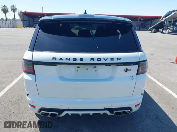 2020 Land Rover Range Rover Sport SVR with VIN SALWZ2RE3LA899227, listed as a IAAI auction lot 42368175 with 63,794 mi miles and . Bid and sale history available at DreamBid. Image 16.