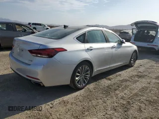 2015 Hyundai Genesis 3.8L with VIN KMHGN4JE3FU082319, listed as a Copart auction lot 66037664 with 70,270 mi miles and Salvage Title. Bid and sale history available at carsss.com. Image 3.
