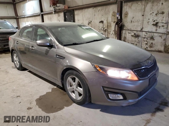 2014 Kia Optima LX with VIN 5XXGM4A71EG292110, listed as a Copart auction lot 87805195 with 175,367 mi miles and Salvage Title. Bid and sale history available at carsss.com. Image 4.