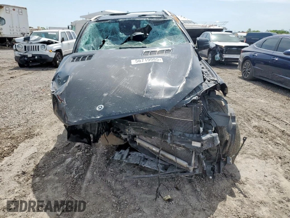 2016 Mercedes-Benz GLE 350 with VIN 4JGDA5JB3GA697255, listed as a Copart auction lot 56719985 with Not provided miles and Salvage title. Bid and sale history available at DreamBid. Image 5.