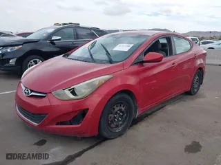 2016 Hyundai Elantra SE with VIN KMHDH4AE1GU523473, listed as a IAAI auction lot 41763590 with 195,597 mi miles. Bid and sale history available at carsss.com. Image 17.