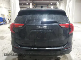 2019 GMC Terrain SLT with VIN 3GKALVEV1KL318698, listed as a Copart auction lot 47578195 with 74,001 mi miles and Salvage Title. Bid and sale history available at carsss.com. Image 6.