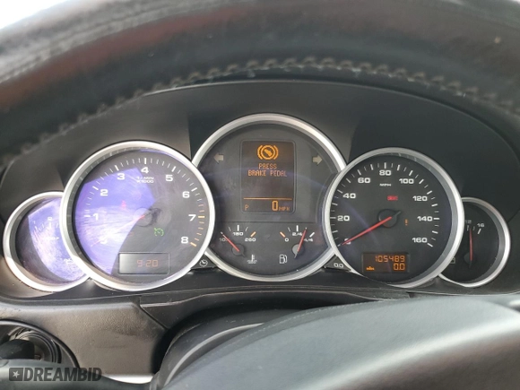 2005 Porsche Cayenne Turbo with VIN WP1AC29P85LA92566, listed as a Copart auction lot 51127465 with 105,489 mi miles and Salvage Title. Bid and sale history available at carsss.com. Image 9.