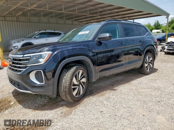 2025 Volkswagen Atlas SE with VIN 1V2WR2CA7SC538954, listed as a Copart auction lot 60905935 with 3,191 mi miles and Clean title. Bid and sale history available at DreamBid. Image 1.