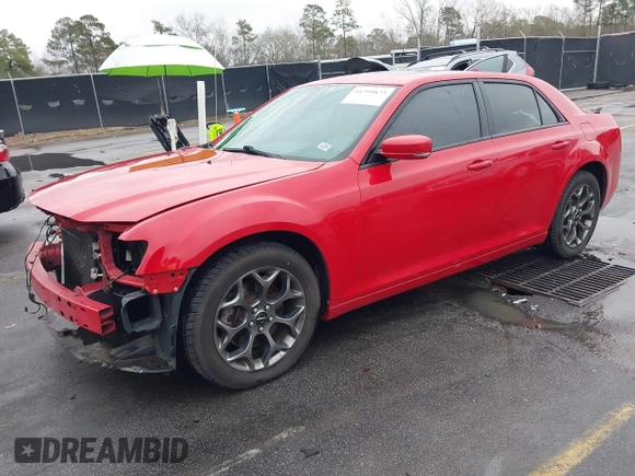 2015 Chrysler 300 with VIN 2C3CCAGG7FH787096, listed as a IAAI auction lot 41399873 with 99,057 mi miles. Bid and sale history available at carsss.com. Image 18.