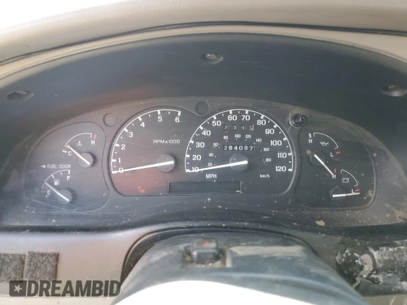 1999 Ford Ranger XL with VIN 1FTZR15V7XTA62124, listed as a Copart auction lot 55239095 with 284,087 mi miles and Clean title. Bid and sale history available at DreamBid. Image 9.