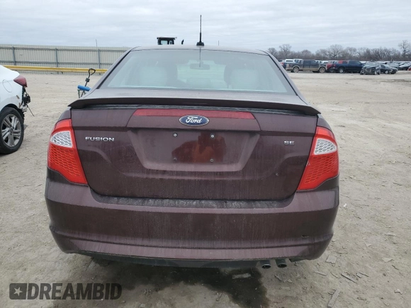 2012 Ford Fusion SE with VIN 3FAHP0HA5CR168867, listed as a Copart auction lot 45722205 with 130,035 mi miles and Salvage Title. Bid and sale history available at carsss.com. Image 6.