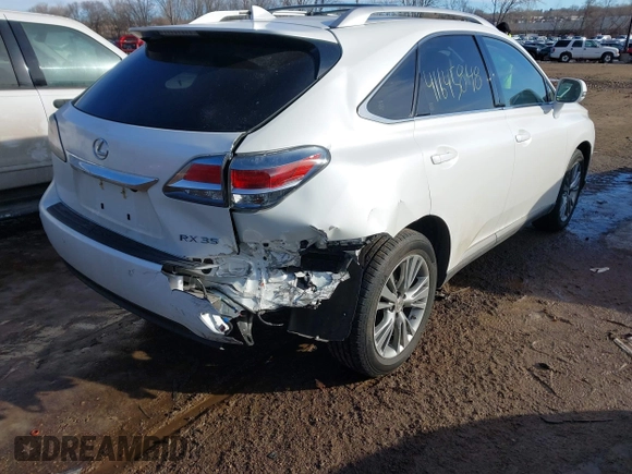 2014 Lexus RX 350 with VIN JTJBK1BA5E2036886, listed as a IAAI auction lot 41645848 with 36,558 mi miles and . Bid and sale history available at DreamBid. Image 6.