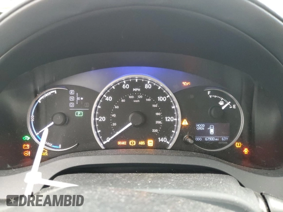 2013 Lexus CT 200h z VIN JTHKD5BH7D2162309, wystawiony jako Copart lot #57770765 z przebiegiem 67 900 mil mil oraz Szkoda całkowita • Salvage title. Historia ofert i sprzedaży dostępna na DreamBid. Obrazek 9.