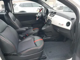 2015 FIAT 500e with VIN 3C3CFFGE0FT623389, listed as a IAAI auction lot 41473493 with 34,177 mi miles. Bid and sale history available at carsss.com. Image 5.