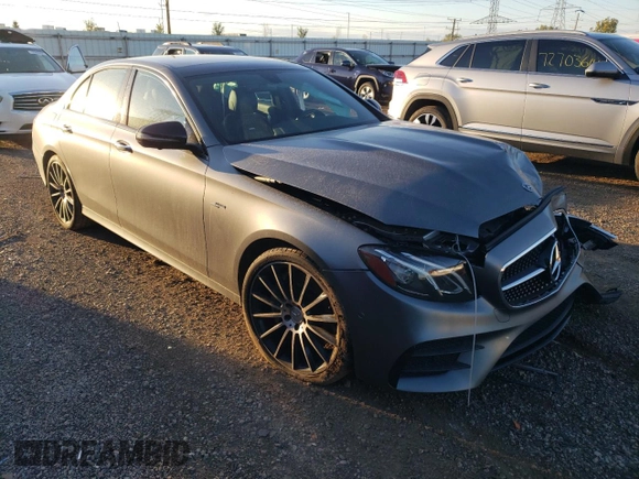 2019 Mercedes-Benz E-Class AMG E 53 with VIN WDDZF6BBXKA612832, listed as a Copart auction lot 72825784 with 42,980 mi miles and Salvage Title. Bid and sale history available at carsss.com. Image 4.