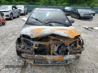 2001 Honda Civic EX with VIN 1HGEM21901L072434, listed as a Copart auction lot 58235774 with 0 mi miles and Salvage Title. Bid and sale history available at carsss.com. Image 5.