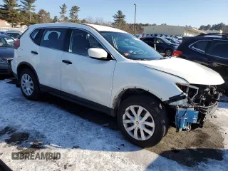 2017 Nissan Rogue S with VIN JN8AT2MV4HW009374, listed as a Copart auction lot 87854115 with 139,283 mi miles and Salvage Title. Bid and sale history available at carsss.com. Image 4.