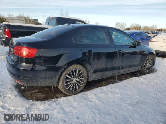 2013 Volkswagen Jetta SE with VIN 3VWBX7AJ9DM374708, listed as a Copart auction lot 43373705 with 238,059 mi miles and Clean title. Bid and sale history available at DreamBid. Image 3.