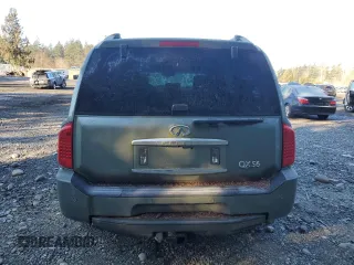 2004 Infiniti QX56 with VIN 5N3AA08C34N801615, listed as a Copart auction lot 42969515 with 0 mi miles and Salvage Title. Bid and sale history available at carsss.com. Image 6.