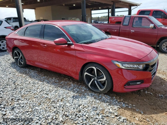 2018 Honda Accord Sedan Sport 1.5T with VIN 1HGCV1F39JA031427, listed as a Copart auction lot 50409625 with 84,442 mi miles and Salvage Title. Bid and sale history available at carsss.com. Image 4.