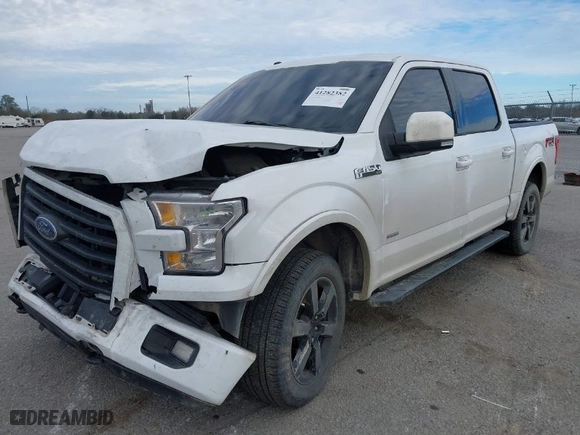 2017 Ford F-150 XL with VIN 1FTEW1EG6HKD14896, listed as a IAAI auction lot 41282382 with 108,436 mi miles. Bid and sale history available at carsss.com. Image 2.