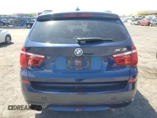 2013 BMW X3 xDrive28i with VIN 5UXWX9C55D0A25033, listed as a Copart auction lot 54095455 with 138,061 mi miles and Clean Title. Bid and sale history available at DreamBid. Image 6.