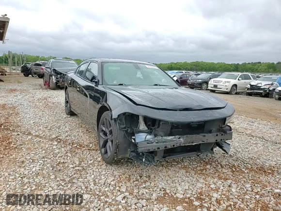 2021 Dodge Charger SXT with VIN 2C3CDXBG6MH613055, listed as a Copart auction lot 52149655 with 86,396 mi miles and Salvage Title. Bid and sale history available at carsss.com. Image 14.