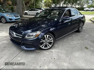 2018 Mercedes-Benz C 300 with VIN WDDWF4JB1JR313559, listed as a Copart auction lot 66776995 with 129,454 mi miles and Clean title. Bid and sale history available at DreamBid. Image 1.