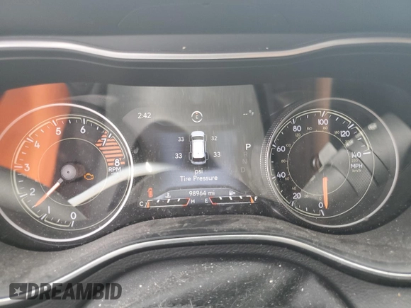 2021 Jeep Cherokee Trailhawk with VIN 1C4PJMBX5MD123854, listed as a Copart auction lot 45891165 with 98,964 mi miles and Salvage title. Bid and sale history available at DreamBid. Image 9.