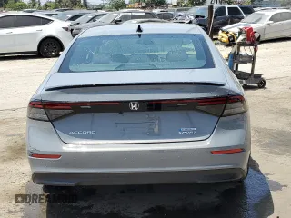 2024 Honda Accord Sport with VIN 1HGCY2F57RA001983, listed as a Copart auction lot 57445715 with 21,382 mi miles and Salvage title. Bid and sale history available at DreamBid. Image 6.