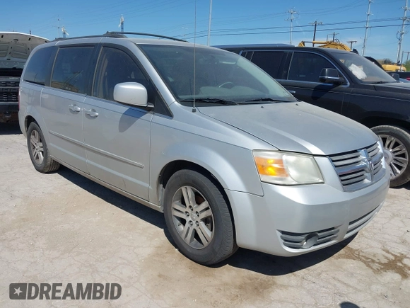 2010 Dodge Grand Caravan SXT with VIN 2D4RN5DX8AR124993, listed as a IAAI auction lot 42250336 with 179,778 mi miles and . Bid and sale history available at DreamBid. Image 1.
