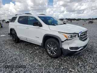 2017 GMC Acadia SLT with VIN 1GKKNMLS2HZ287884, listed as a Copart auction lot 60132475 with 121,630 mi miles and Salvage title. Bid and sale history available at DreamBid. Image 4.