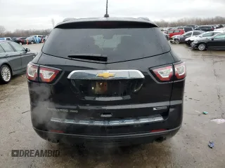 2017 Chevrolet Traverse Premier with VIN 1GNKVJKD4HJ174490, listed as a Copart auction lot 43977115 with 130,144 mi miles and Salvage Title. Bid and sale history available at DreamBid. Image 6.