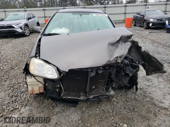 2006 Toyota Corolla CE with VIN 1NXBR30E36Z569949, listed as a Copart auction lot 44819185 with Not Provided miles and Salvage Title. Bid and sale history available at DreamBid. Image 5.