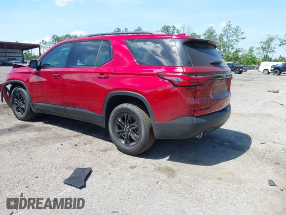 2022 Chevrolet Traverse LT Cloth with VIN 1GNERGKW7NJ154137, listed as a IAAI auction lot 42181210 with 30,650 mi miles and . Bid and sale history available at DreamBid. Image 3.