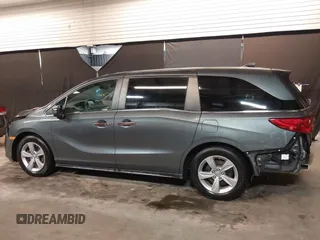 2019 Honda Odyssey EX with VIN 5FNRL6H53KB076088, listed as a IAAI auction lot 42481693 with 47,518 mi miles and . Bid and sale history available at DreamBid. Image 15.