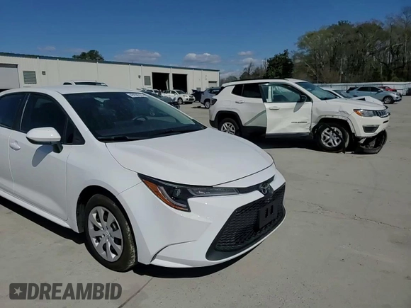 2022 Toyota Corolla LE with VIN 5YFEPMAE6NP286145, listed as a Copart auction lot 48656315 with 3,657 mi miles and Salvage Title. Bid and sale history available at carsss.com. Image 10.