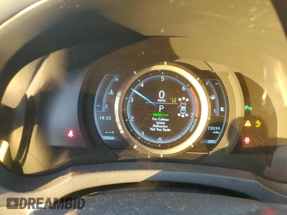 2018 Lexus RC 300 with VIN JTHHA5BC9J5008251, listed as a Copart auction lot 84156694 with 72,039 mi miles and Salvage title. Bid and sale history available at DreamBid. Image 9.
