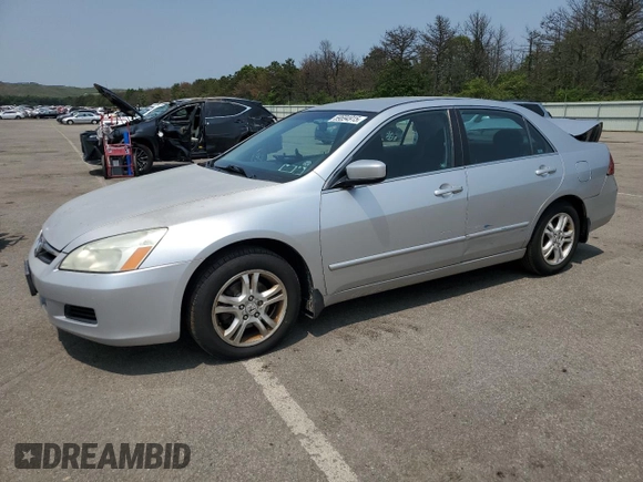 2006 Honda Accord LX SE с VIN 1HGCM56316A096922, выставлен на аукционе Copart как лот 59694915 с пробегом 148 606 миль миль и Списание • Salvage title. История ставок и продаж доступна на DreamBid. Изображение 1.
