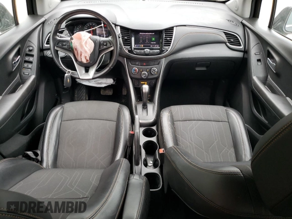 2020 Chevrolet Trax LT z VIN KL7CJPSB5LB090267, wystawiony jako Copart lot #59045675 z przebiegiem 55 697 mil mil oraz Szkoda całkowita • Salvage title. Historia ofert i sprzedaży dostępna na DreamBid. Obrazek 8.