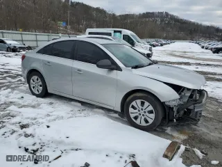 2012 Chevrolet Cruze LS with VIN 1G1PC5SH3C7317748, listed as a Copart auction lot 44415485 with 116,386 mi miles and Salvage Title. Bid and sale history available at carsss.com. Image 4.